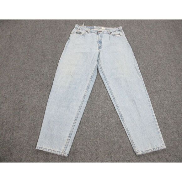 VINTAGE‎ Levis 560 Jeans Mens 36 Blue Denim Orange Tab 90s Tapered Dad 36X32 - Picture 1 of 16
